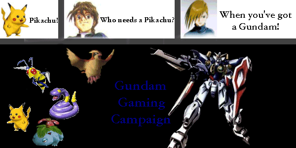 Enter the Gundam Gaming Campaign